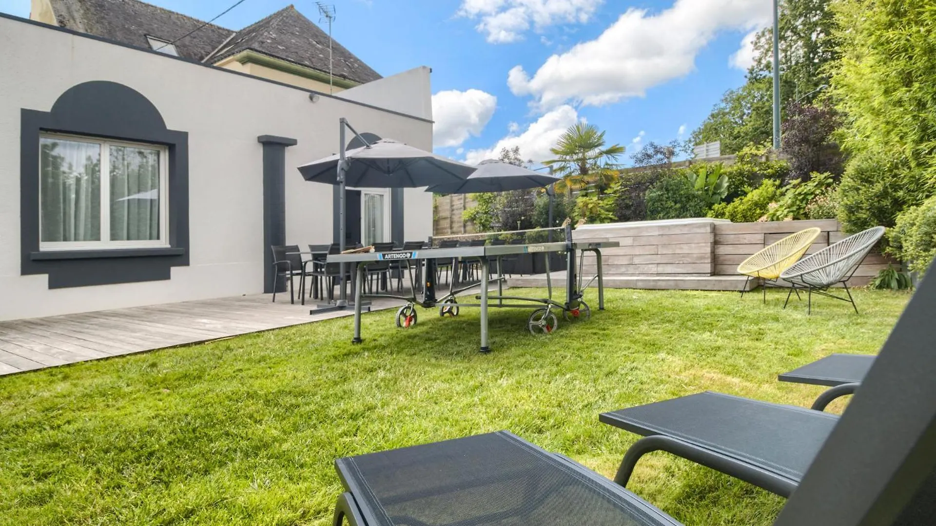 Gite An Alre - Piscine - Spa - Cine Brech Apartment